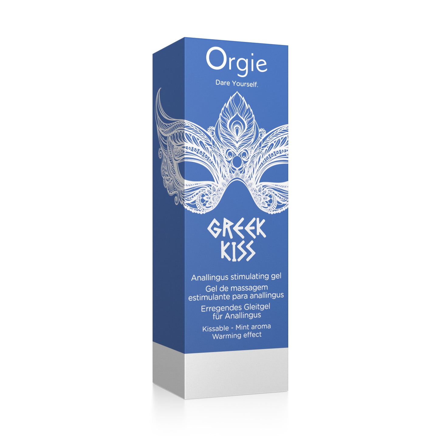 Gel Besable Anal Greek Kiss Sabor y Olor Menta Fresca