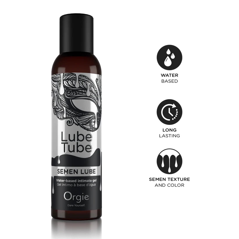 Lubricante Semen Lube Base Agua Imitación Realista De Semen
