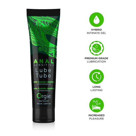 Lubricante Intimo Anal Sensitive para Principiantes - Hibrido con Centella Asiática