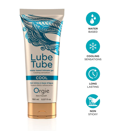 Lubricante Base Agua Sensación Fría Lube Tube Cool