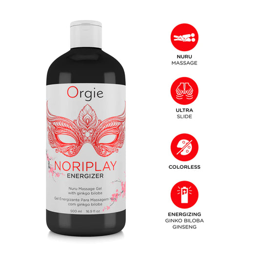 Noriplay Energizer - Aceite de Masaje Cuerpo a Cuerpo