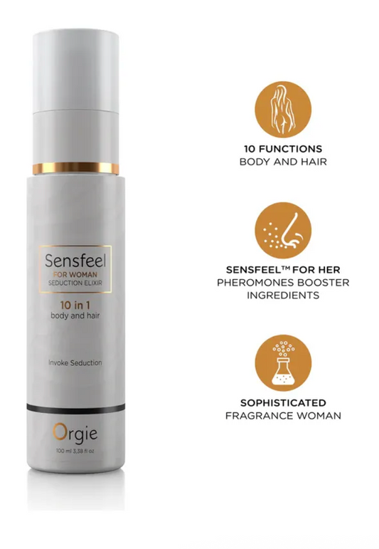 Sensfeel Woman Seduction Elixir 10 -1 para Cabello y Cuerpo