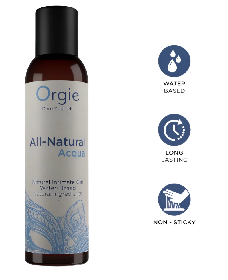 Acqua Lubricánte Natural A Base De Agua