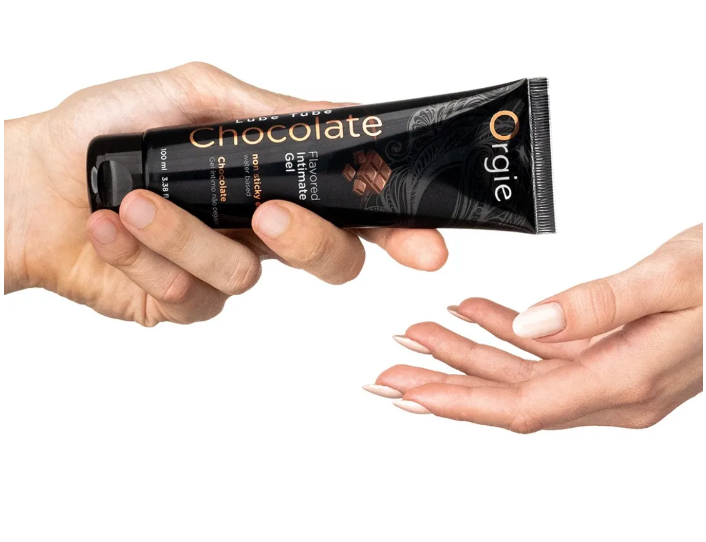 Lubricante Comestible Sabor Chocolate Base Agua