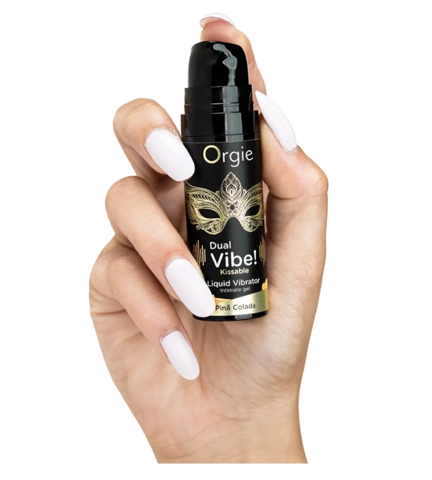 Dual Vibe Piña Colada Vibrador Liquido Efecto Vibrante