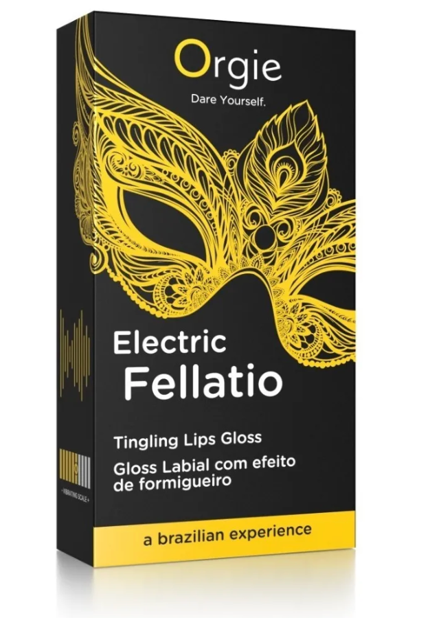 Electric Fellatio Gloss Labial Para Sexo Oral