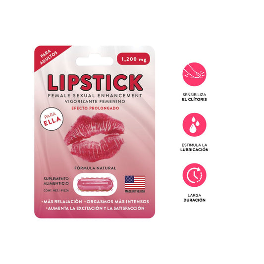 Lipstick Pack De 3 Unidades Potencia El Rendimiento Sexual