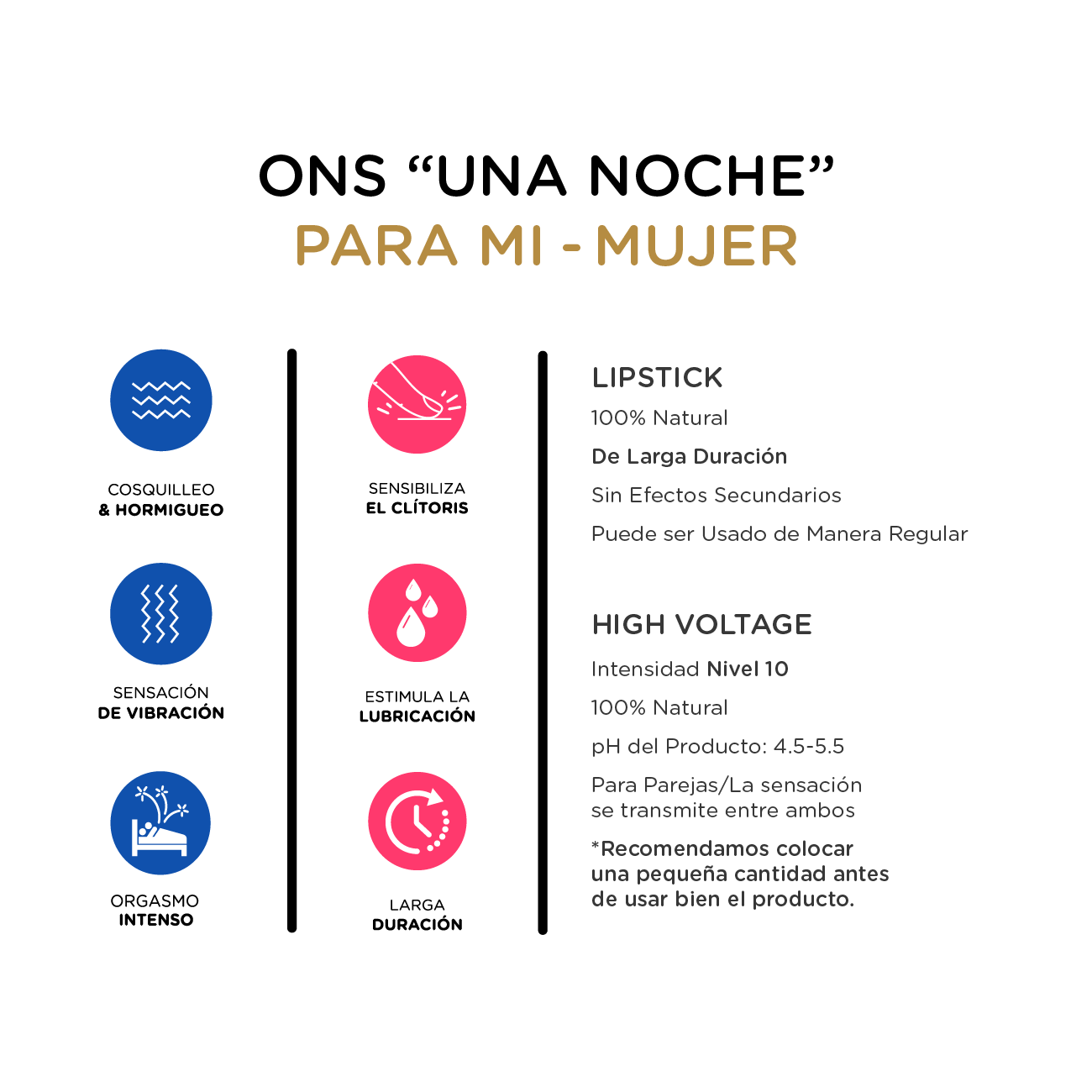 Kit ONS Para Ella