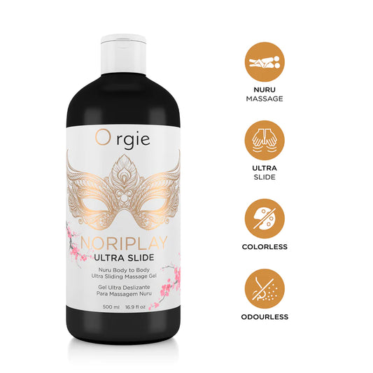 Noriplay Ultra Slide - Aceite de Masaje Cuerpo a Cuerpo