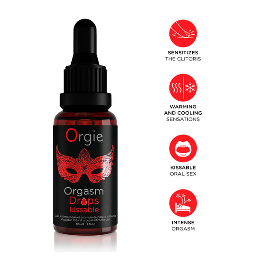 Orgasm Drops Kissable Gotas Estimulantes de Clítoris