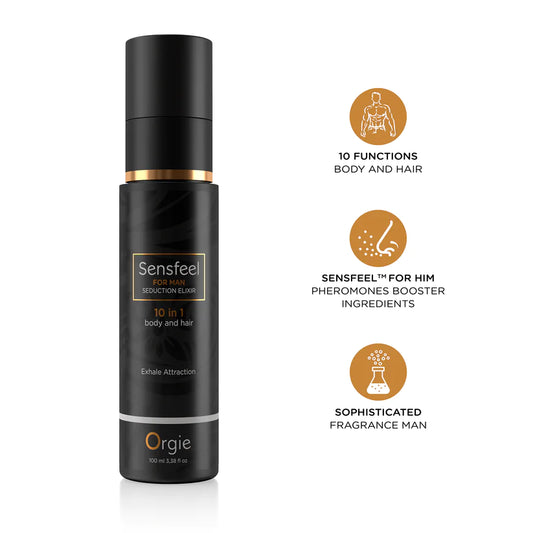 Sensfeel Man Seduction Elixir 10 En 1 Para Cuerpo Y Cabello